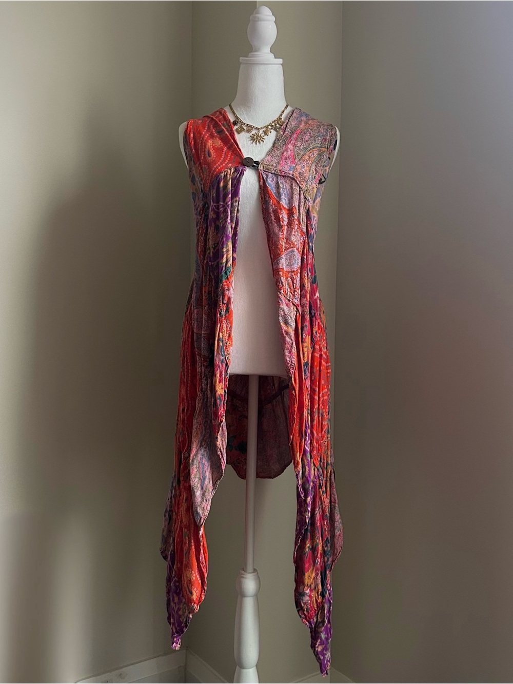 1990's Patchwork Fairy Hem Duster